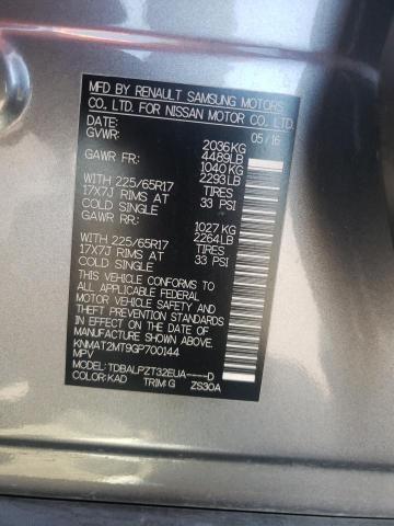 Photo 10 from auction – 2016 NISSAN ROGUE S with VIN KNMAT2MT9GP700144