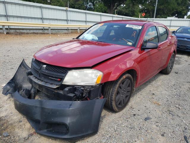 Photo 2 from auction – 2013 DODGE AVENGER SE with VIN 1C3CDZAB0DN652295