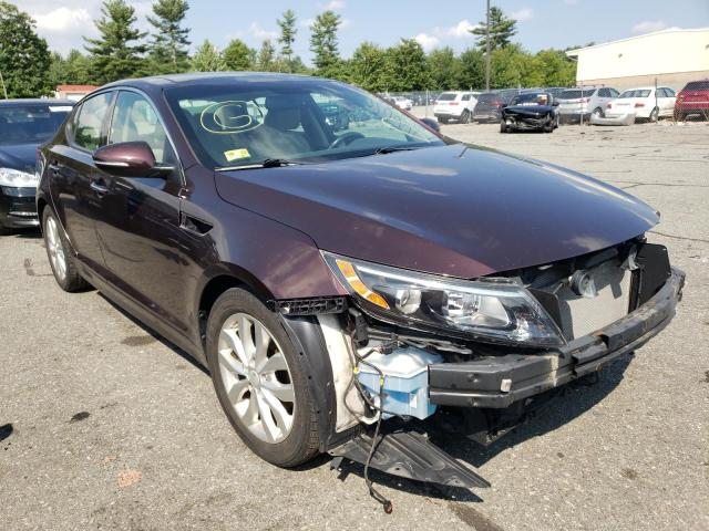 KIA OPTIMA EX 2014 with VIN 5XXGN4A78EG322619 - Photo from auction