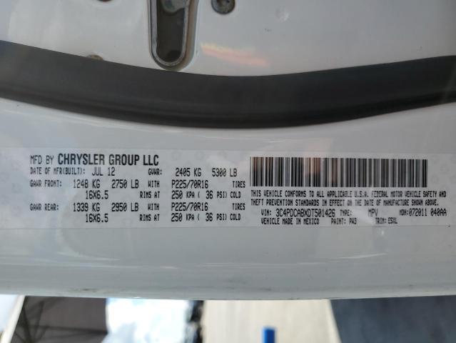 Foto 10 de la subasta – 2013 DODGE JOURNEY SE con VIN 3C4PDCABXDT501426