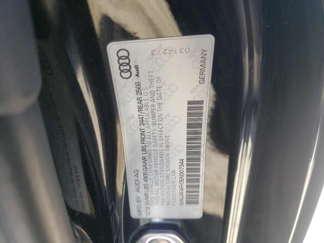 Photo 10 from auction – 2014 AUDI A5 PREMIUM with VIN WAUAFAFH3EN007344