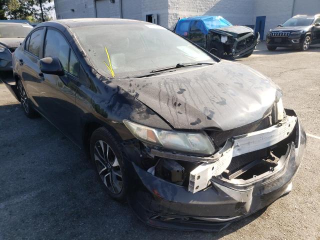 Photo 1 from auction – 2013 HONDA CIVIC EXL with VIN 19XFB2F90DE210343