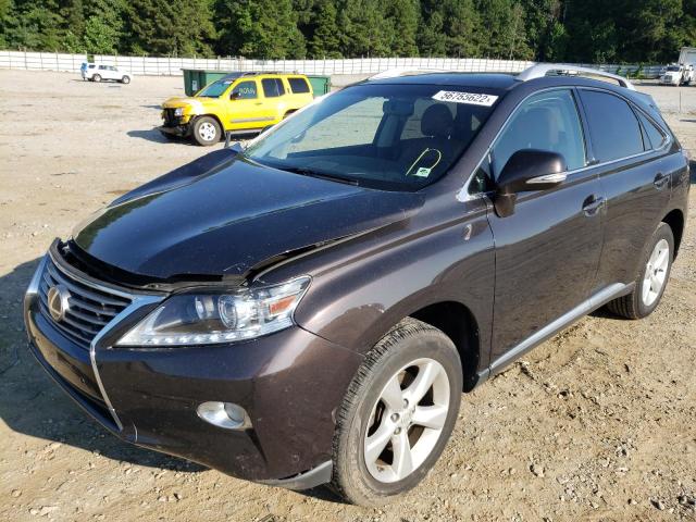 Photo 2 from auction – 2015 LEXUS RX 350 BAS with VIN JTJBK1BA9F2481052