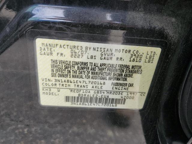 Photo 10 from auction – 2007 NISSAN SENTRA 2.0 with VIN 3N1AB61E47L720168