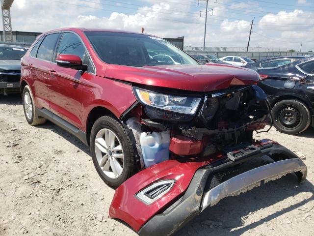 FORD EDGE SEL 2015 with VIN 2FMTK4J98FBC41576 - Photo from auction