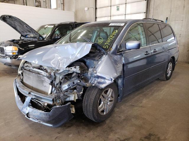 Photo 2 from auction – 2007 HONDA ODYSSEY EX with VIN 5FNRL38747B029577