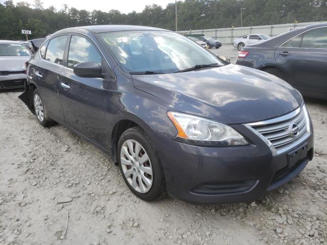 NISSAN SENTRA S 2014 with VIN 1N4AB7AP1EN856166 - Photo from auction