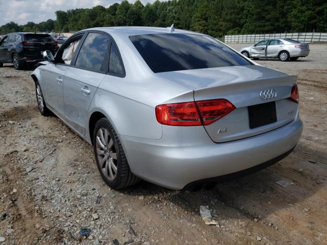 Photo 3 from auction – 2012 AUDI A4 PREMIUM with VIN WAUAFAFL9CN019712