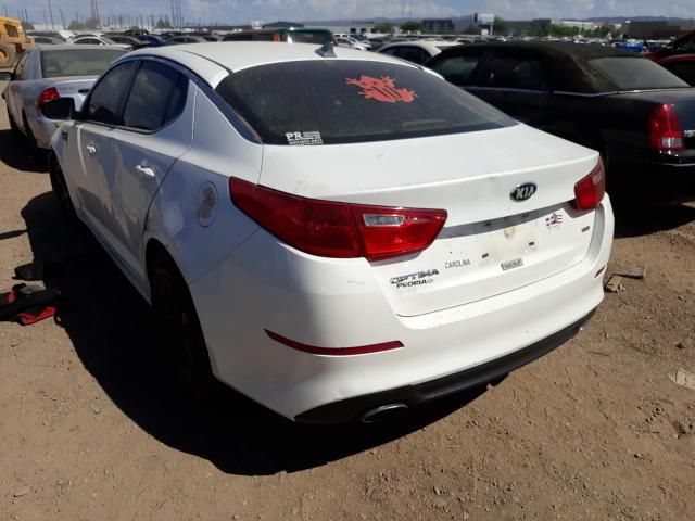 Photo 3 from auction – 2014 KIA OPTIMA LX with VIN KNAGM4A75E5463944
