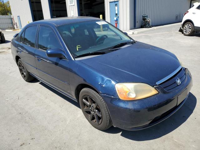 HONDA CIVIC EX 2003 with VIN 2HGES26743H558225 - Photo from auction
