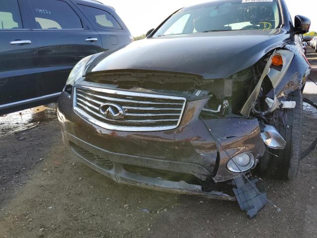 Photo 9 from auction – 2008 INFINITI EX35 BASE with VIN JNKAJ09F58M354852