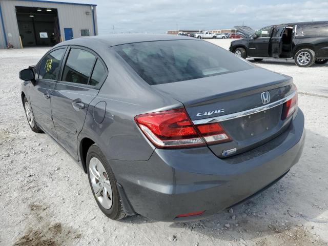 Photo 3 from auction – 2013 HONDA CIVIC LX with VIN 2HGFB2F59DH602403