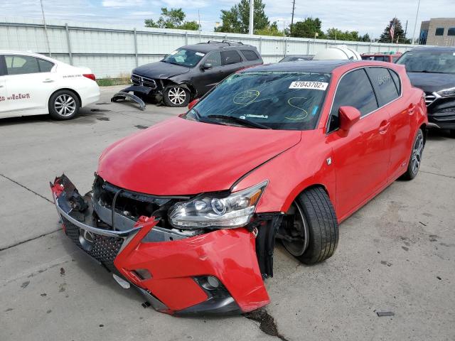 Photo 2 from auction – 2015 LEXUS CT 200 with VIN JTHKD5BH0F2239041