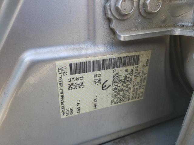 Photo 10 from auction – 2012 NISSAN ALTIMA BAS with VIN 1N4AL2AP8CC128966