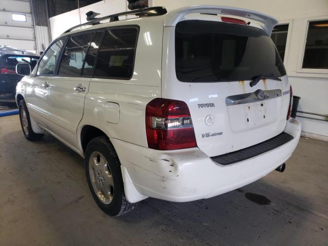 Photo 3 from auction – 2006 TOYOTA HIGHLANDER with VIN JTEHP21A560178492