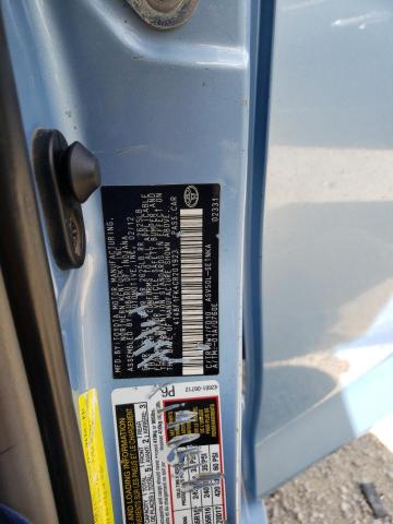 صورة رقم 10 من المزاد - 2012 TOYOTA CAMRY BASE مع VIN 4T4BF1FK4CR201923