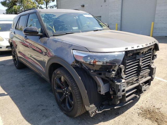 FORD EXPLORER S 2021 with VIN 1FM5K8GC7MGA40969 - Photo from auction