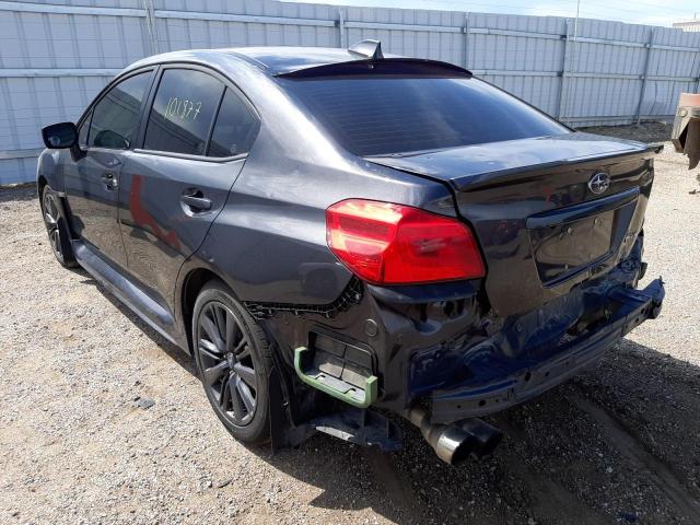 Photo 3 from auction – 2017 SUBARU WRX with VIN JF1VA1B66H9825385