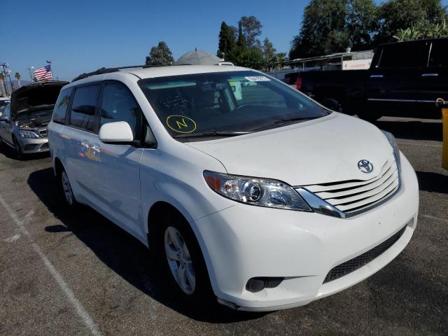 Photo 1 from auction – 2017 TOYOTA SIENNA LE with VIN 5TDKZ3DC9HS876451