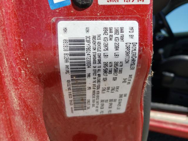 Photo 10 from auction – 2004 CHRYSLER PT CRUISER with VIN 3C8FY78G14T239934