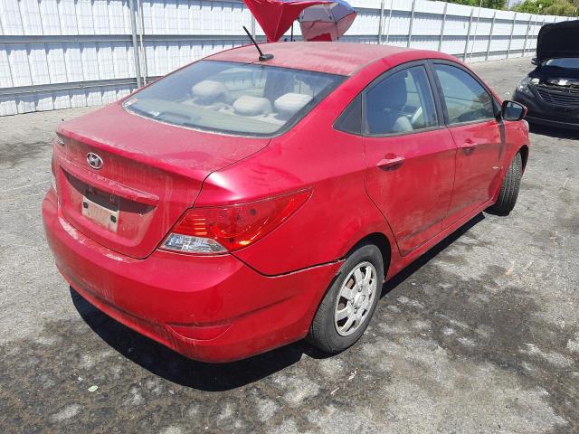 Photo 4 from auction – 2012 HYUNDAI ACCENT with VIN KMHCT4AE8CU210716
