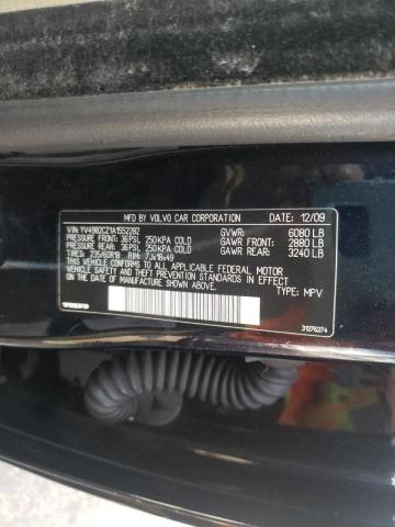 Photo 10 from auction – 2010 VOLVO XC90 3.2 with VIN YV4982CZ1A1552282