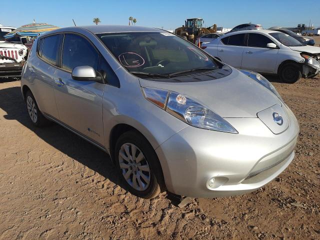 NISSAN LEAF S 2015 with VIN 1N4AZ0CPXFC311502 - Photo from auction