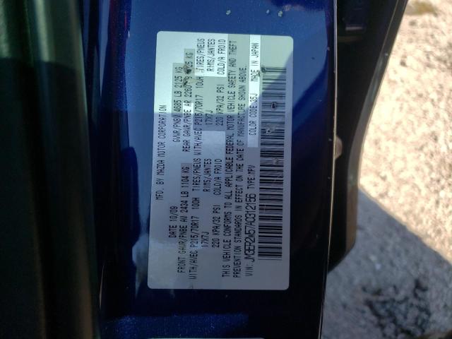 Photo 10 from auction – 2010 MAZDA CX-7 with VIN JM3ER2W57A0312156
