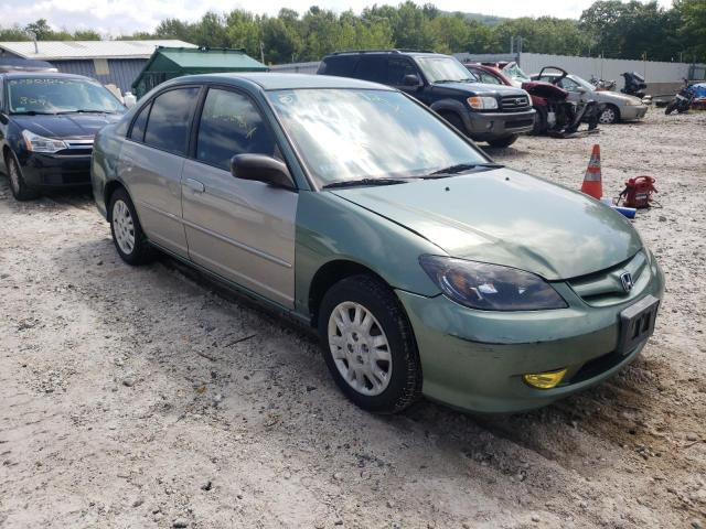 Photo 1 from auction – 2004 HONDA CIVIC LX with VIN 2HGES16564H576994