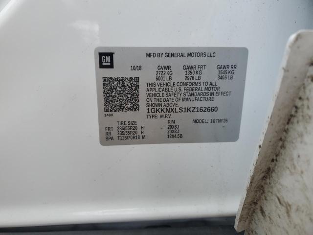 Photo 10 from auction – 2019 GMC ACADIA DEN with VIN 1GKKNXLS1KZ162660