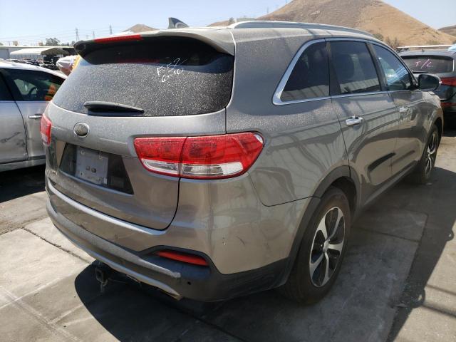 Photo 4 from auction – 2016 KIA SORENTO EX with VIN 5XYPH4A52GG154321