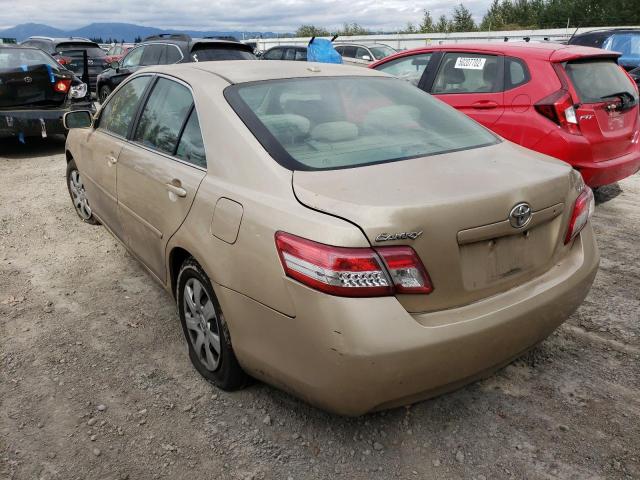 Photo 3 from auction – 2010 TOYOTA CAMRY BASE with VIN 4T1BF3EK5AU068058