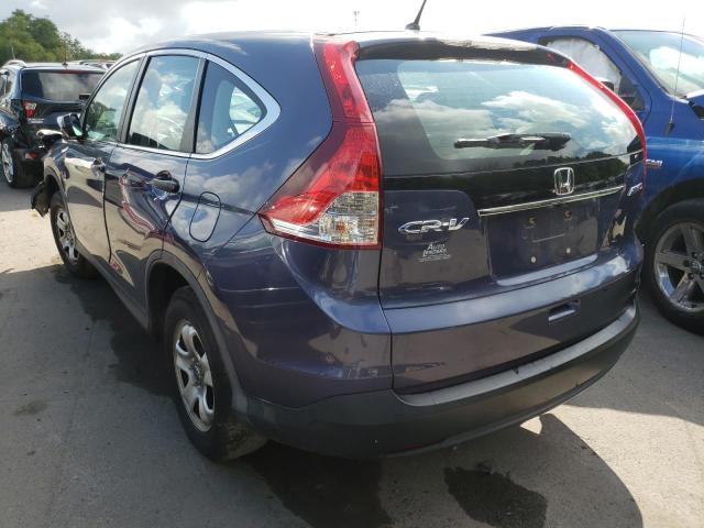 Photo 3 from auction – 2012 HONDA CR-V LX with VIN 5J6RM4H31CL077250