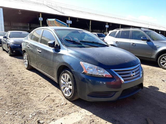 NISSAN SENTRA S 2013 with VIN 3N1AB7AP3DL780932 - Photo from auction
