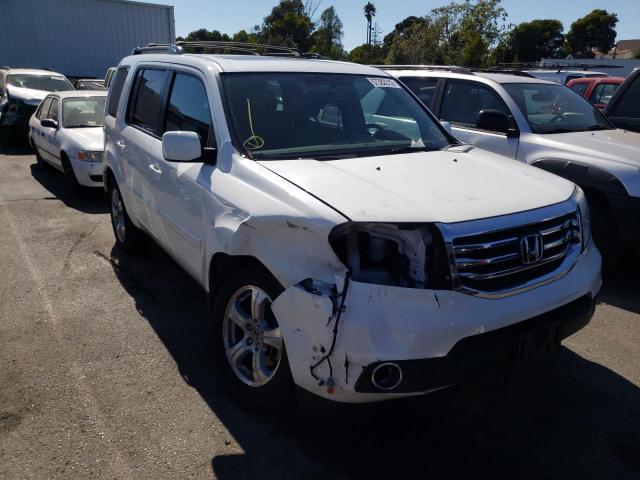 HONDA PILOT EXL 2015 with VIN 5FNYF4H57FB052020 - Photo from auction