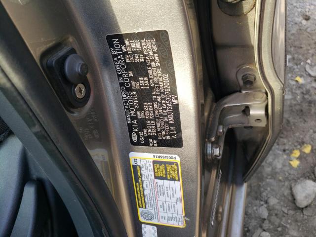 Photo 10 from auction – 2013 KIA SOUL with VIN KNDJT2A57D7620102