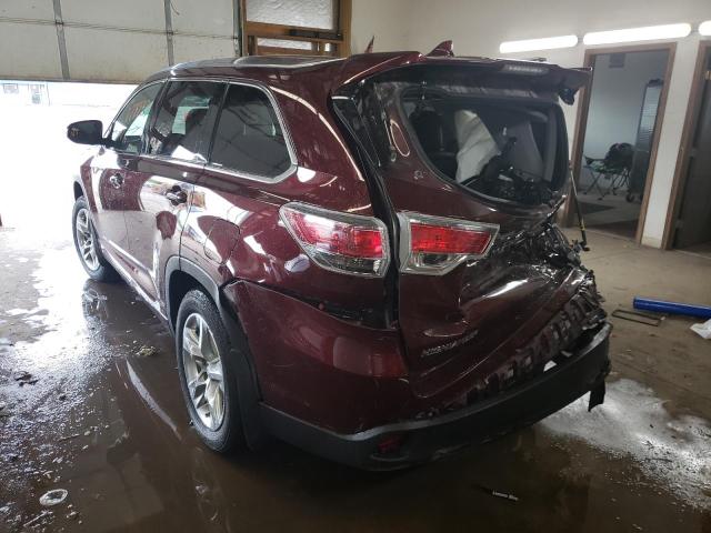Photo 3 from auction – 2016 TOYOTA HIGHLANDER with VIN 5TDDKRFH3GS304461