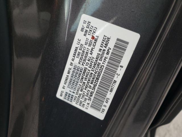 Photo 10 from auction – 2013 HONDA ODYSSEY EX with VIN 5FNRL5H62DB005325