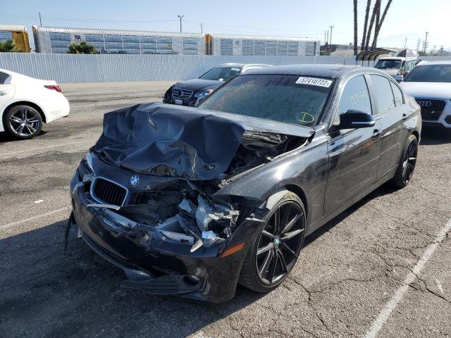Photo 2 from auction – 2014 BMW 320 I with VIN WBA3B1G59ENS77476