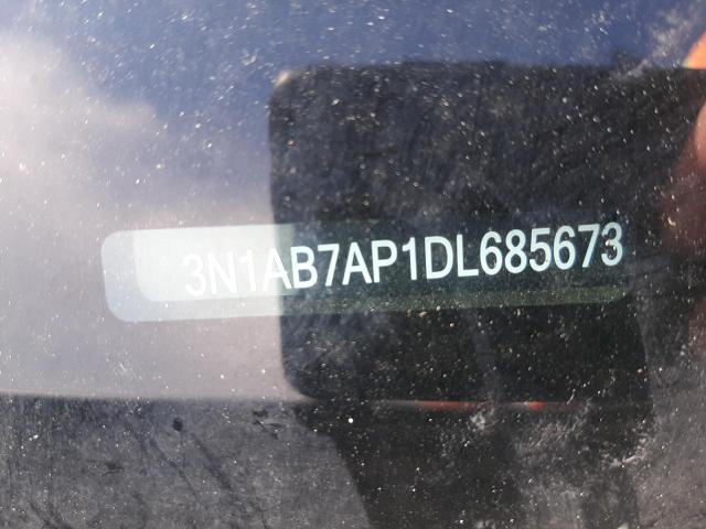 Photo 10 from auction – 2013 NISSAN SENTRA with VIN 3N1AB7AP1DL685673