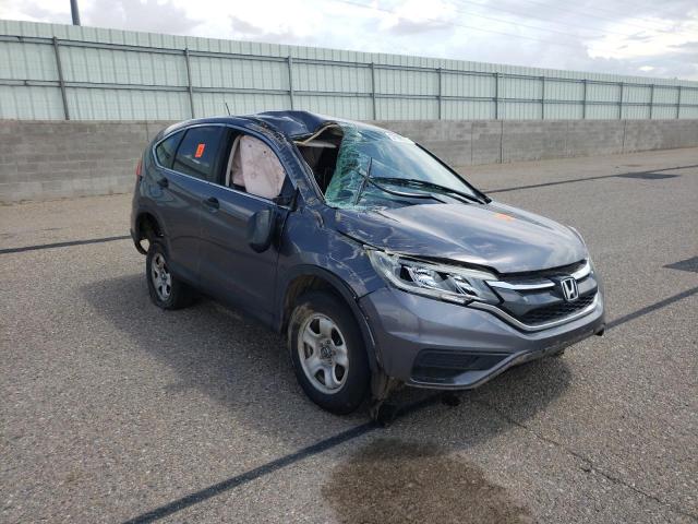 Photo 1 from auction – 2016 HONDA CR-V LX with VIN 2HKRM3H35GH501250