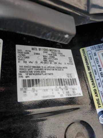 Photo 10 from auction – 2007 FORD EXPEDITION with VIN 1FMFK20527LA11470