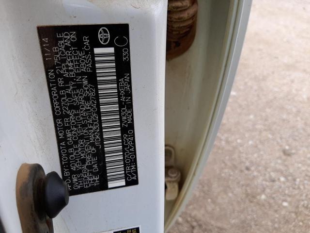 Photo 10 from auction – 2015 TOYOTA PRIUS with VIN JTDKN3DU2F0427827