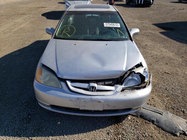 Photo 9 from auction – 2001 HONDA CIVIC SI with VIN 1HGEM21951L007773