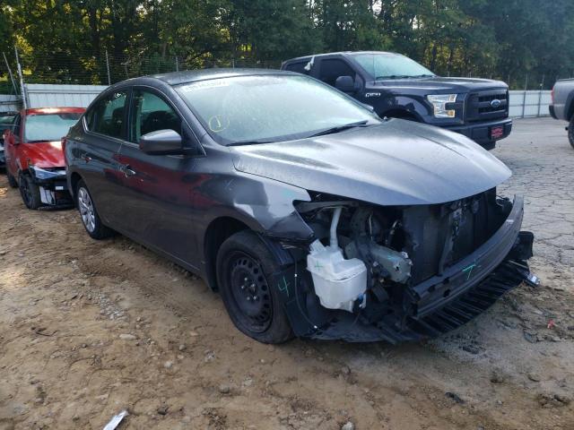 NISSAN SENTRA S 2019 with VIN 3N1AB7AP1KY419876 - Photo from auction