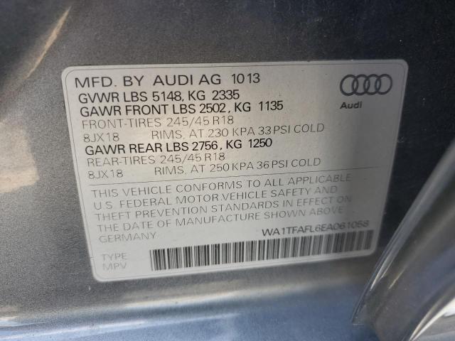 Photo 10 from auction – 2014 AUDI A4 ALLROAD with VIN WA1TFAFL6EA061058