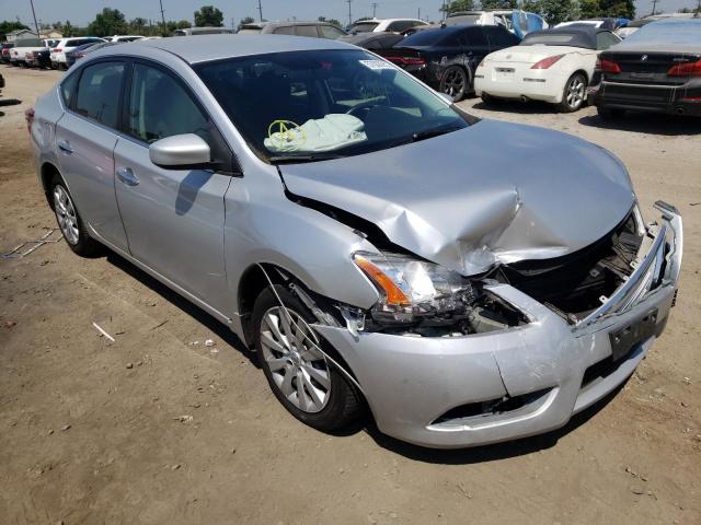 NISSAN SENTRA S 2015 with VIN 3N1AB7AP7FL693537 - Photo from auction