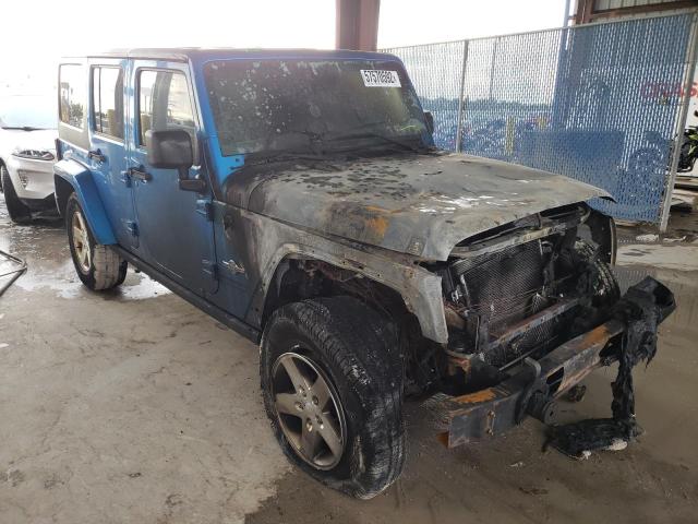 JEEP WRANGLER U 2014 with VIN 1C4HJWDG3EL169624 - Photo from auction