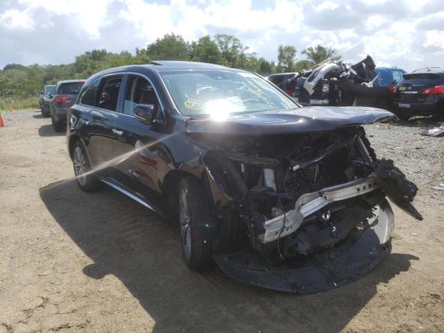 ACURA MDX TECHNO 2017 with VIN 5FRYD4H54HB010878 - Photo from auction
