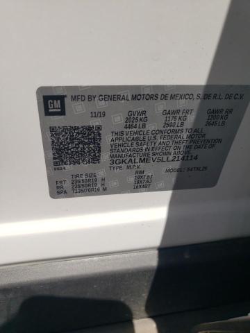 Photo 10 from auction – 2020 GMC TERRAIN SL with VIN 3GKALMEV5LL214114